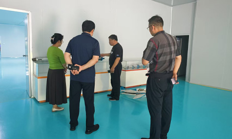 District Leaders Visit Jinhui Aviation Power Production Base to Inspect Producti